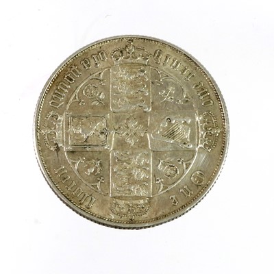 Lot 116 - Victoria, ‘Gothic’ Florin 1879 (S.3893) AEF