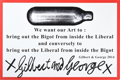 Lot 142 - After Gilbert and George (b.1943 & 1942)...