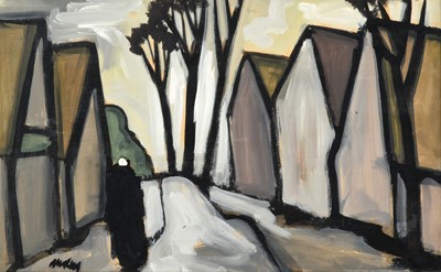 Lot 58 - Markey Robinson (1918-1999) Irish "Coming Home"...
