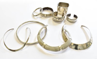 Lot 82 - A Quantity of Silver and White Metal Jewellery,...