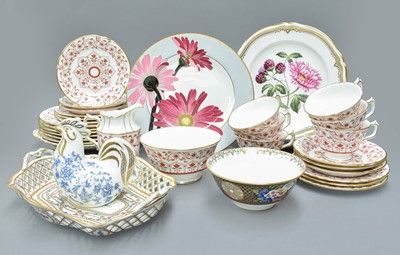 Lot 271 - Royal Crown Derby Rougemont Pattern Part Tea...