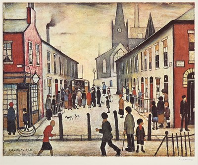 Lot 8 - After Laurence Stephen Lowry RBA, RA...