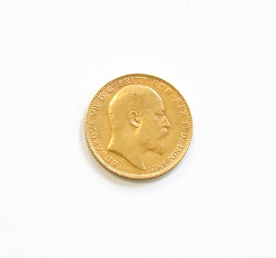 Lot 177 - Edward VII Sovereign, 1910