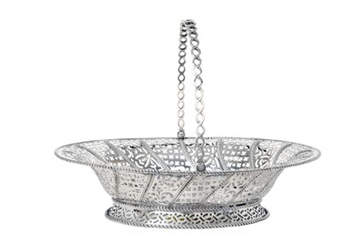 Lot 2111 - A George III Silver Basket