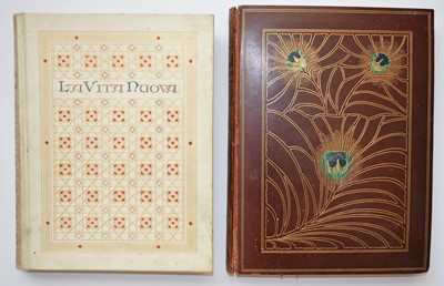 Lot 23 - Dante Alighieri. The New Life - La Vita Nuova,...