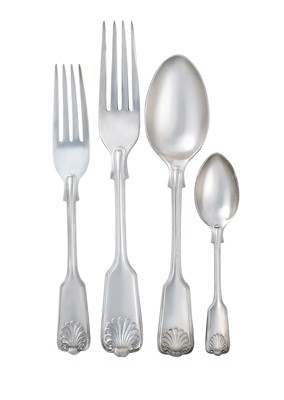 Lot 2150 - An Elizabeth II Silver Table Service