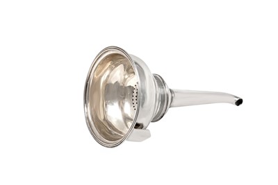 Lot 2119 - A George III Silver Wine-Funnel