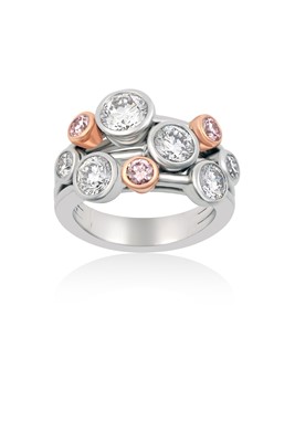 Lot 2095 - A Platinum Diamond 'Raindance 20th Anniversary'...