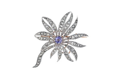Lot 2061 - A Late 19th Century Sapphire and Diamond...