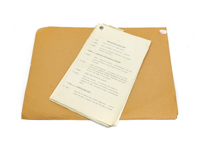 Lot 114 - The Goon Show Script Series 5 Episode 6 The Canal