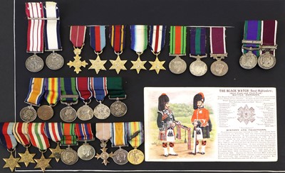Lot 5 - A Second World War Group of Eight Miniature...