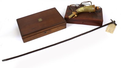 Lot 65 - A Boer War Northumberland Fusiliers Trench Art...