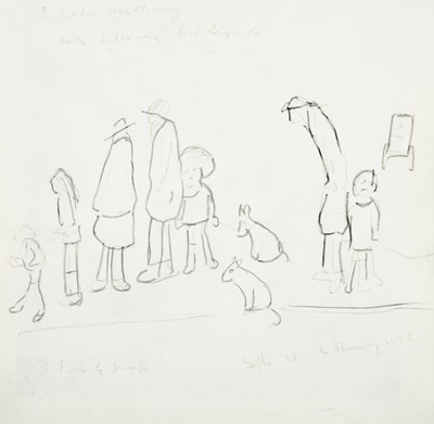Lot 25 - Laurence Stephen Lowry RBA, RA (1887-1976) "A...