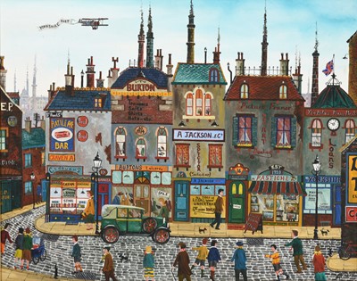 Lot 42 - Allen Tortice (b.1948) "St Pauls Street...