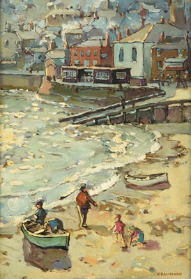 Lot 1160 - Hurst Balmford (1871-1950) "The Slipway, St...