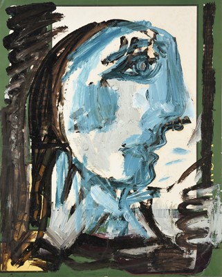 Lot 110 - Joash Woodrow (1927-2006) "Portrait of a Woman,...