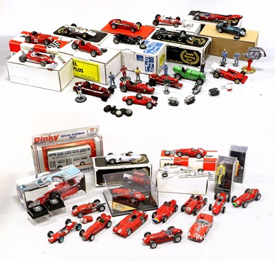 Lot 566 - Various 1:43 Scale Racing Car Constructed Kits