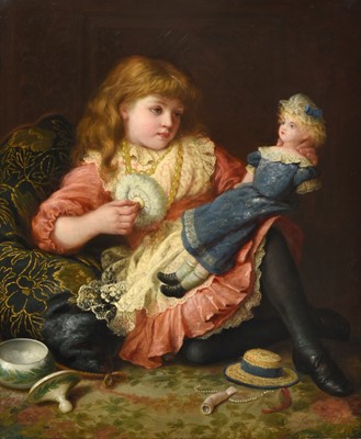 Lot 1191 - Jane Maria Bowkett (1837-1891) Powder and Puff...
