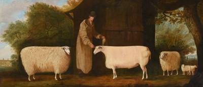 Lot 1209 - J Digby Curtis (early 19th century) Shepherd...