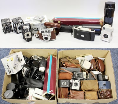 Lot 3369 - Various Cameras And Lenses