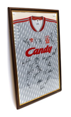 Lot 26 - Liverpool Football Club Signed Away Shirt