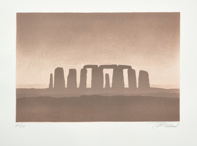 Lot 11 - Trevor Grimshaw (1947-2001) "Stonehenge"...