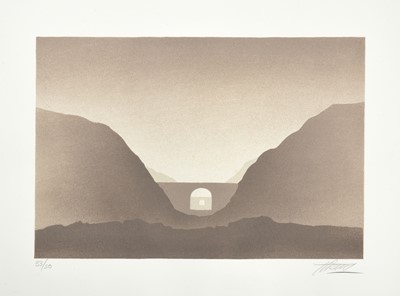 Lot 10 - Trevor Grimshaw (1947-2001) "Aqueduct" Signed...