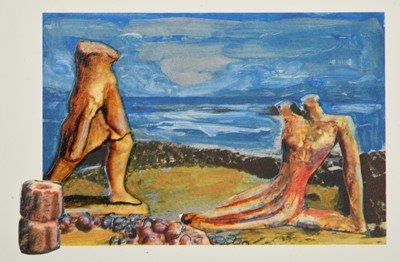 Lot 136 - Ivor Abrahams RA (1935-2015) Surreal forms in...