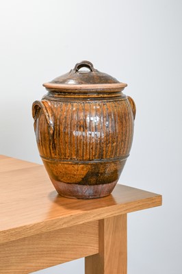 Lot 587 - Richard Batterham (1936-2021): A Stoneware...