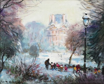Lot 82 - Jules René Hervé (1887-1981) French "Le Sortie...