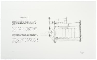 Lot 160 - Bob Dylan (b.1941) American "Lay Lady Lay"...