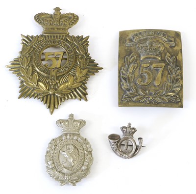 Lot 42 - A Victorian London Scottish Volunteers Pouch...