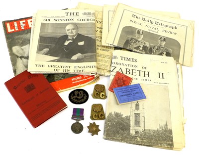 Lot 34 - A General Service Medal, 1918-62, with clasp...