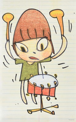 Lot 165 - Yoshitomo Nara (b.1959) Japanese "Banging the...