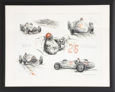 Lot 591 - Phil May (b1925) Action Studies Von Brauchitch...