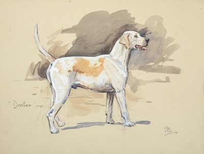 Lot 1144 - Peter Biegel (1913-1987) "Dasher" Initialled...