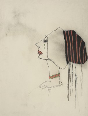 Lot 114 - Pat Douthwaite (1934-2002) Scottish Crying...