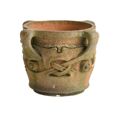 Lot 610 - A Liberty & Co. Terracotta Olaf Garden Pot,...