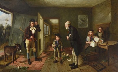 Lot 1182 - Charles Hunt (1803-1877) "Paddy's Wedding Day"...