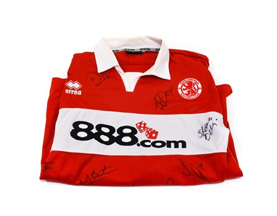 Lot 29 - Middlesbrough Football Club Match Worn Shirt