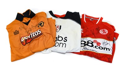 Lot 28 - Match Worn Football Shirts