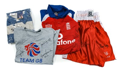 Lot 13 - Signed Sporting Shirts