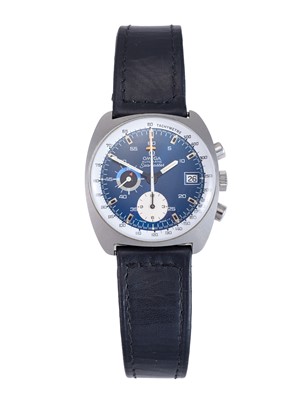 Lot 2205 - Omega: A Stainless Steel Automatic Calendar 24-...