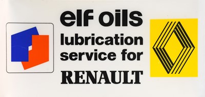 Lot 588 - A Single-Sided Perspex Advertising Sign, ELF...