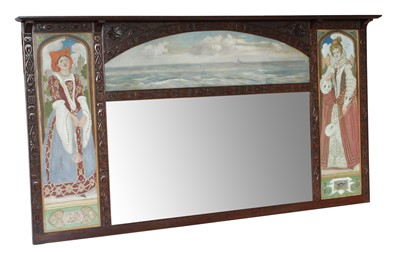 Lot 643 - Margaret Young (1877-1950): A Carved Oak...