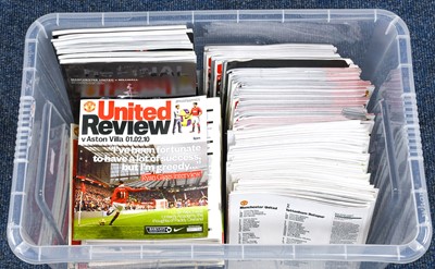 Lot 27 - Manchester United A Collection Of Assorted Modern Programmes And Other Publications