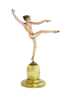 Lot 629 - Josef Lorenzl (1892-1950): An Art Deco Cold...
