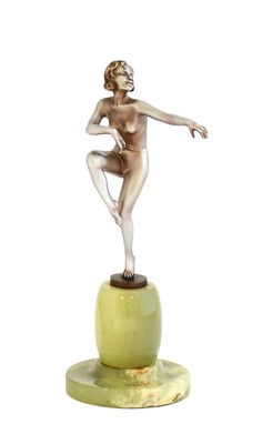 Lot 630 - Josef Lorenzl (1892-1950): An Art Deco Cold...