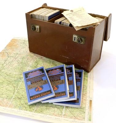 Lot 507 - A Cased Set of Thirty Seven Bartholomew's...