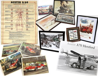 Lot 581 - A Reproduction Poster, The Commercial Motor,...
